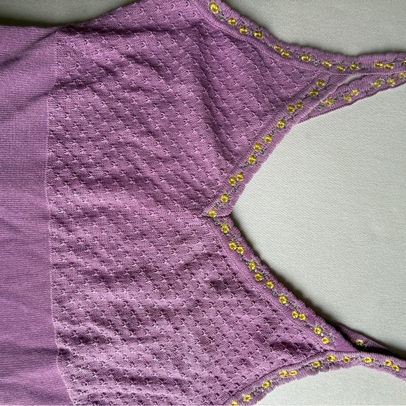 Free People Lilac Knit Tank Top - Picture 4 of 7
